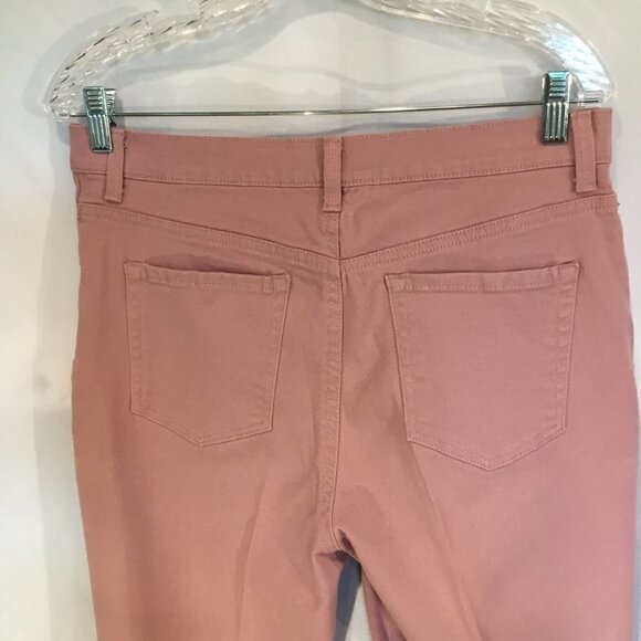 Gloria Vanderbilt Amanda Capris Stretch Denim Rose Pink Women's Size 12 Petite - Picture 6 of 8